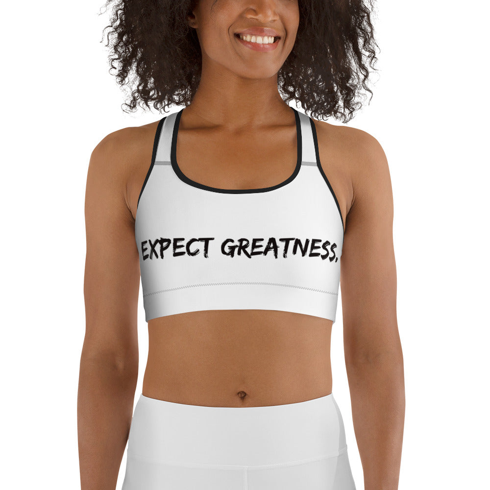 Expect Greatness Sports bra