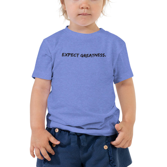 Toddler Short Sleeve Expect Greatness Tee