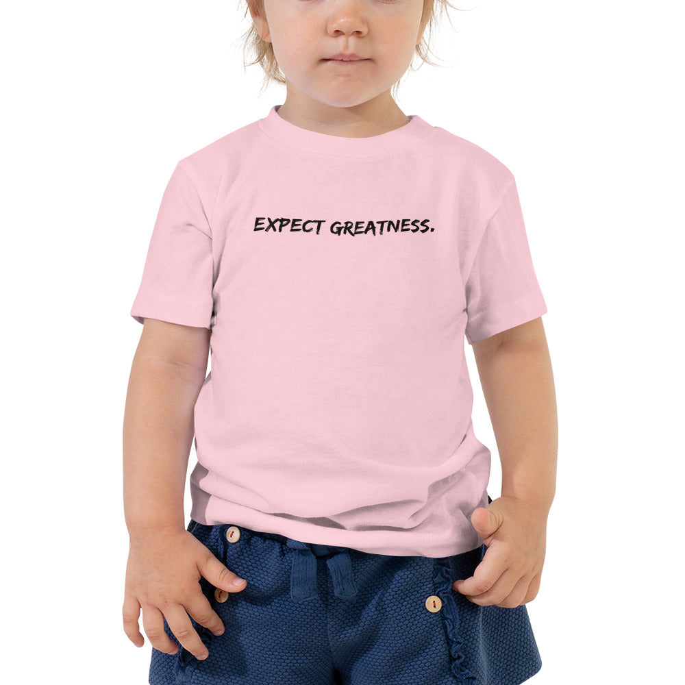 Toddler Short Sleeve Expect Greatness Tee