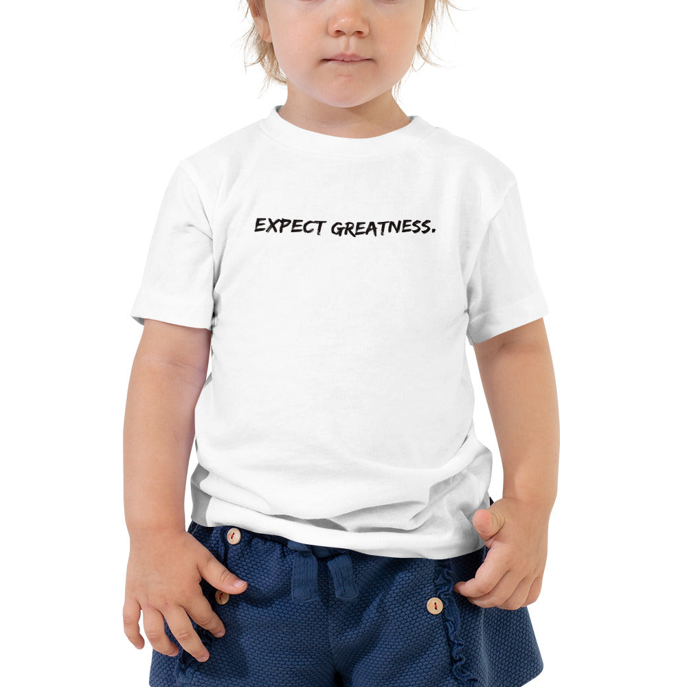 Toddler Short Sleeve Expect Greatness Tee